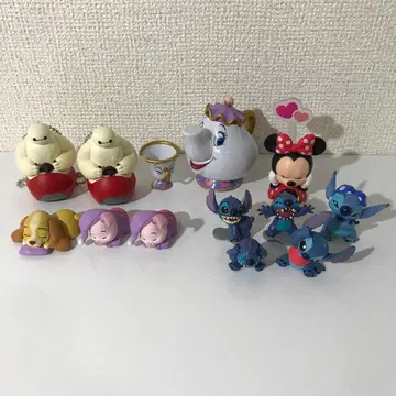 디즈니 스티치 베이맥스 피규어 가챠가챠 모음