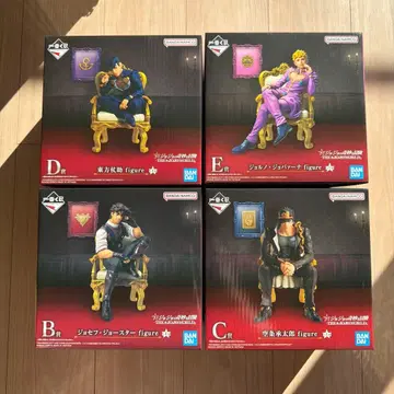 당일 발송 가능 죠죠 죠죠 월드 4종류 피규어 제일복권