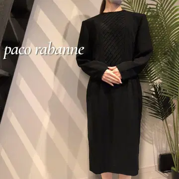 paco rabanne 블랙 포멀 원피스 사이즈 13