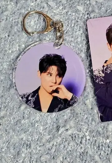 JX 재중 준수 팬미팅 복권 아크릴 키링