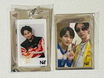 EBiDAN ACTORS 유라 네크트레 스티커 & 아크릴 키링 2점 세트