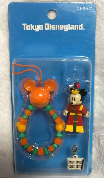 도쿄 디즈니랜드*미키마우스*레고풍 스트랩*대연주회*레어