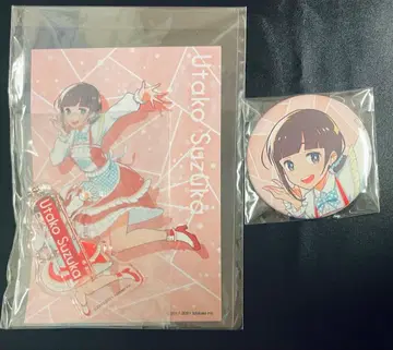 니지산지 스즈카 우타코 아크릴 키링 캔뱃지