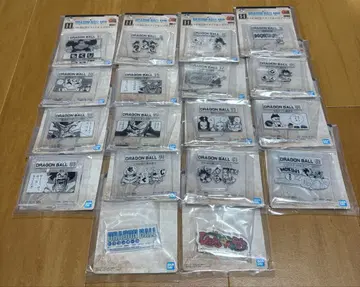 제일복권 드래곤볼 H상 MOKUJI 스탠드&로고 블록 컴프 세트