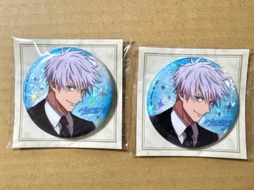 주술회전 환영야행 본포 팬파레 캔뱃지 고죠 사토루 2개 세트