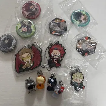 히로아카 세트 메지루시 액세서리 러버 스트랩 호크스 바쿠고 토도로키