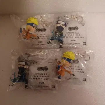NARUTO 나루토 피규어 키링 우즈마키 나루토 하타케 카카시 4점