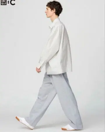 [ UNIQLO C ] 스웨트 팬츠 그레이 블랙 세트 판매