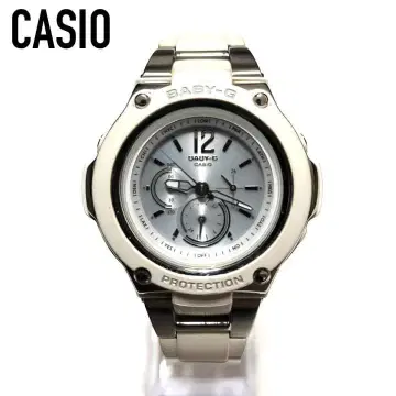 CASIO 카시오 Baby-G BGA-1400CA 전파 솔라 실버