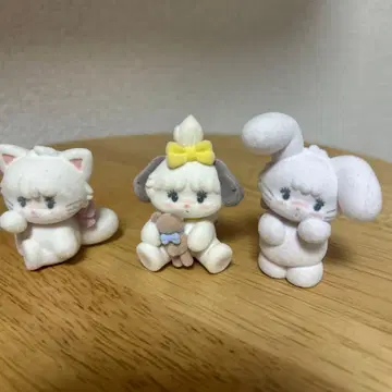 mikko 캐릭터 캡슐 토이 3개 세트