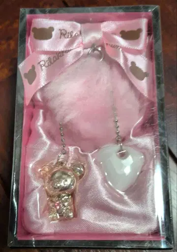 산엑스 리락쿠마 리본 액세서리 스트랩