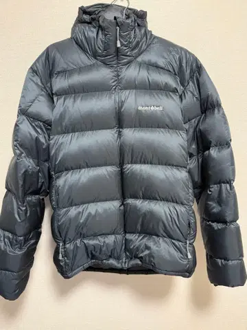 [새상품급] 몽벨 라이트 알파인 다운 파카 드로 코드 다크 그레이 XL