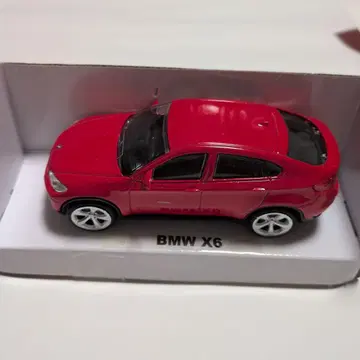 BMW X6 빨간색 미니카 1/64
