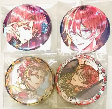 악마 집사와 검은 고양이 아쿠네코 페네스 3주년 2주년 캔뱃지 4점 세트