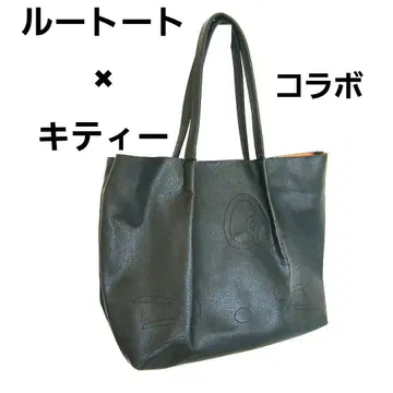 콜라보 키티 루트토트 ROOTOTE 토트백 블랙