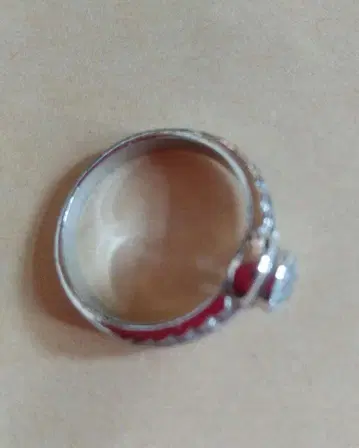 쇼와 레트로 모던 빈티지 실버 클래식 스타일 반지 size 10~11호