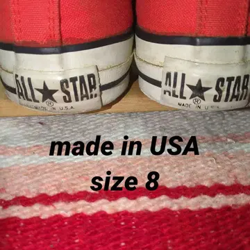 90's made in USA CONVERSE ALL STAR 레드