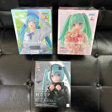 하츠네 미쿠 Luminasta 피규어 3개 세트