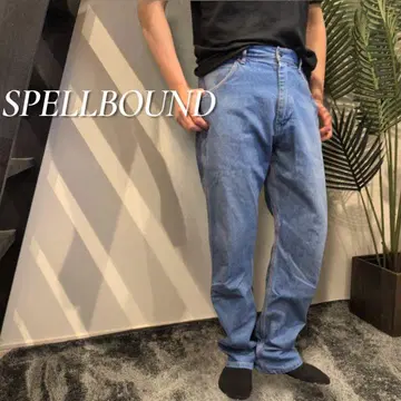 SPELLBOUND 테이퍼드 데님 워크 팬츠 32 M L
