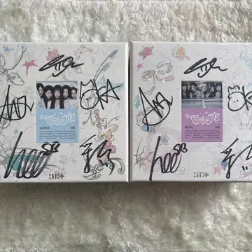 ILLIT Super Real Me 친필 사인 앨범 2장 세트