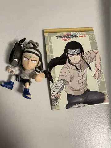 나루토 스윙 휴우가 네지 닌자 피규어 컬렉션 피규어 키링 질풍전