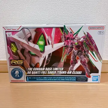 새상품 RG 1/144 더블오 건담 퀀터 풀세이버 트랜잠 클리어