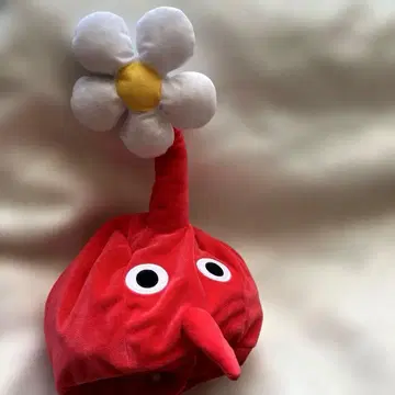 닌텐도 피크민 꽃 장식 모자