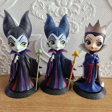 중고 [큐포스켓] 디즈니 말레피센트 여왕 3체 세트