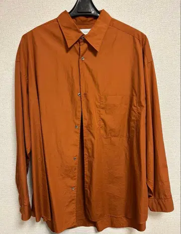 Graphpaper 브로드 오버 사이즈 셔츠