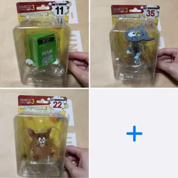 톰과 제리 해피 복권 funny art! 피규어 묶음 판매