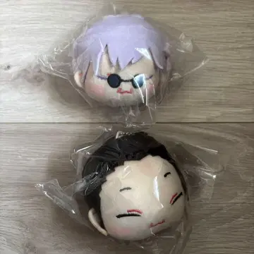 주술회전 푸니페 봉제 인형 고죠 사토루 게토 스구루 2점