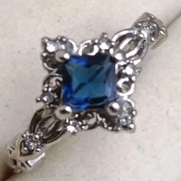 15호 푸른 기품의 빈티지 반지 ~정적을 머금은 깊은 파랑의 빛~