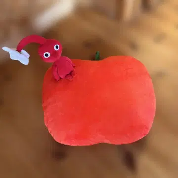 피크민 쿠션 제일복권 A상 빨간 피크민