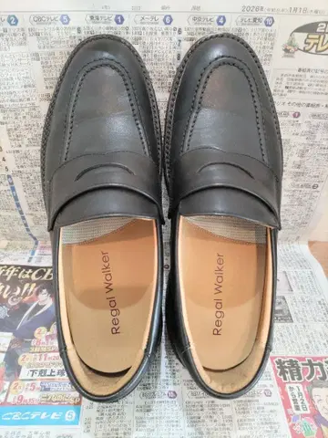 Regal Walker 남성용 블랙 로퍼