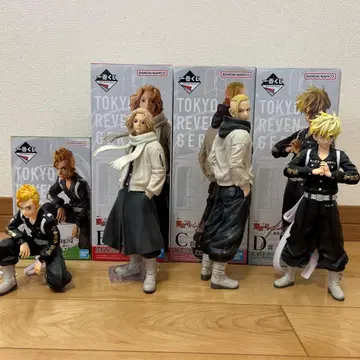 도쿄 리벤저스 동리베 피규어 세트 제일복권 성야 결전편