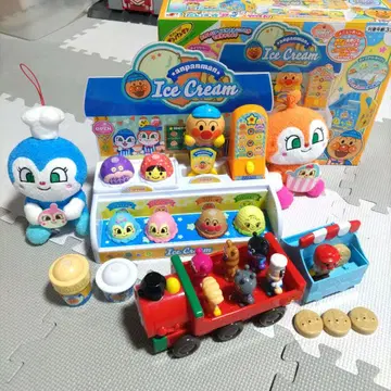 호빵맨 아이스크림 가게 SL맨 하우스 인형 세트 판매
