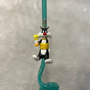 루니툰 워너 브라더스 실베스터 트위티 스트로우