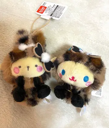 산리오 캐릭터즈 갸루라비 마스코트 우사하나 폼폼푸딩