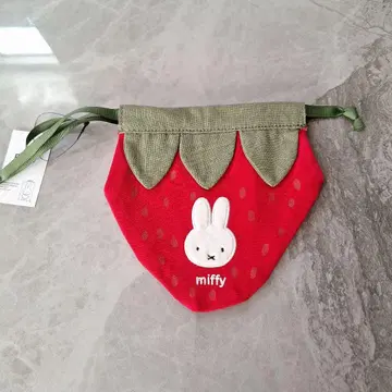 미피 딸기 복주머니