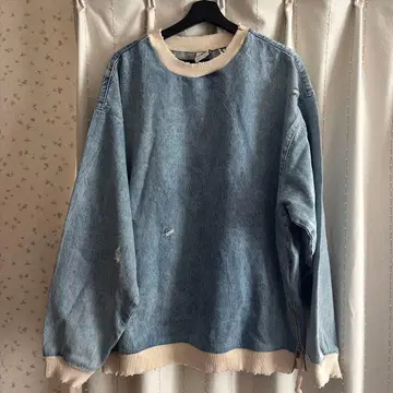 ZARA 데님 블루 트레이닝복