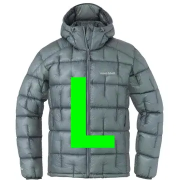 몽벨 플라즈마1000 알파인 다운 후드티 L mont-bell