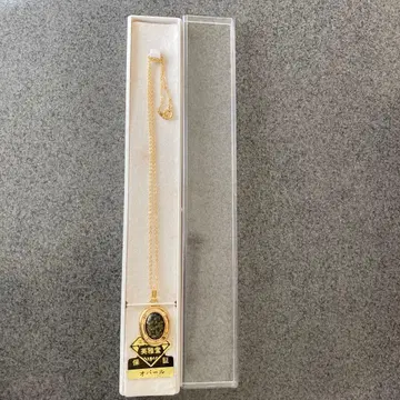 오팔 골드 목걸이