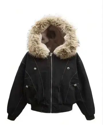 퍼 자켓 블루종 S 미사용 새상품