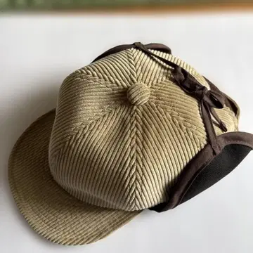 UNFRM 2WAY 코듀로이 탈착식 플리스 이어 플랩