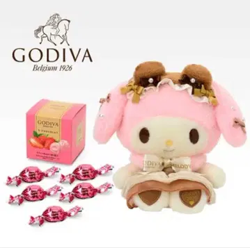 마이멜로디 고디바 & 마스코트 홀더 산리오 Godiva Sanrio
