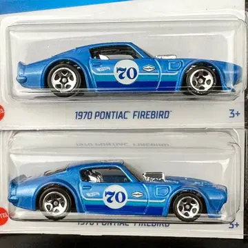 핫휠 미국판 70 폰티악 파이어버드 2대 세트