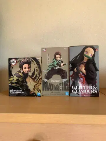 탄지로 네즈코 피규어 세트 반다이