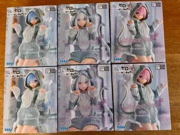 리제로 Yumemirize 모후모후 팩 피규어 전 3종 2 세트