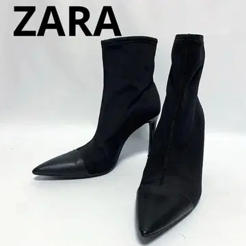[ 새상품급 ] ZARA 부츠 사이즈 36 23cm 삭스부츠 숏부츠