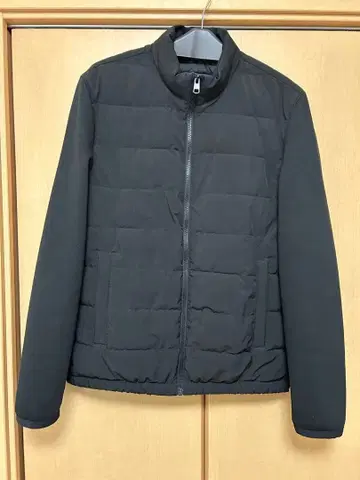 ZARA 콤비 퍼프 자켓